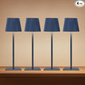 LUTEC 4 Pack Cordless Table Lamp, 6000mAh Rechargeable Battery Operated Desk by LUTEC