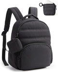 BAGSMART Small Backpacks for Women, Lightweight Puffer Mini Backpack Purse by BAGSMART