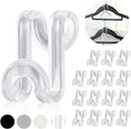 Mlici Hanger Hooks Space Saving, 60 Pack Clothes Hanger Connector Hooks by Mlici