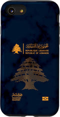 Lebanon, Lebanon Passport, Lebanon Flag, Lebanon map. Case by Unknown
