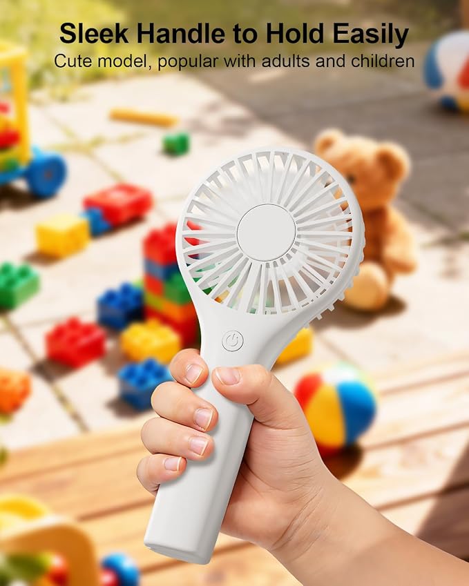 TriPole Handheld Fan Mini Portable Fan - Image 2