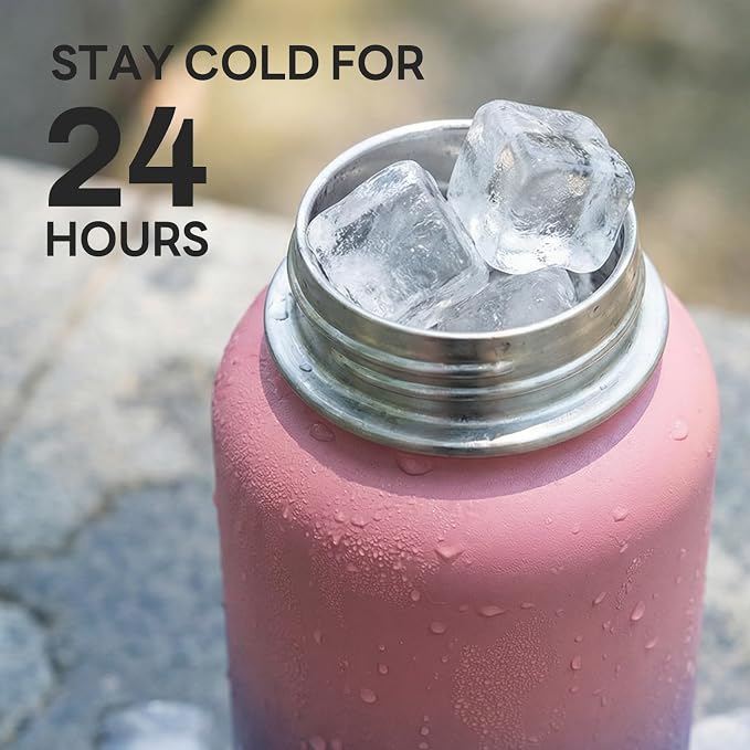 Navigate 40 oz Insulated Stainless Steel Sports Water Bottle - Image 5