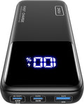 INIU 20000mAh Laptop Power Bank, Compact 65W PD Dual Fast Charging Portable by INIU
