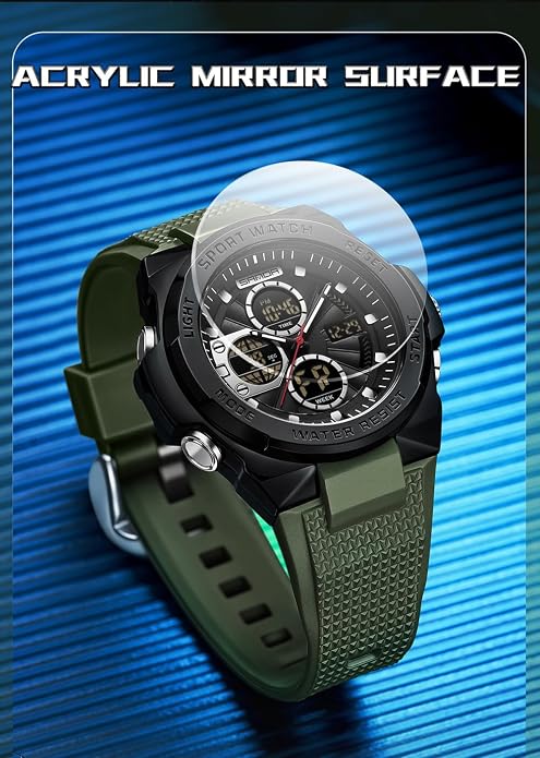 FANMIS Mens Military Multifunction Digital LED Watch Electronic Waterproof - Image 5