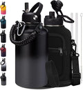 64OZ Insulated Sports Water Bottle by VICKNIY
