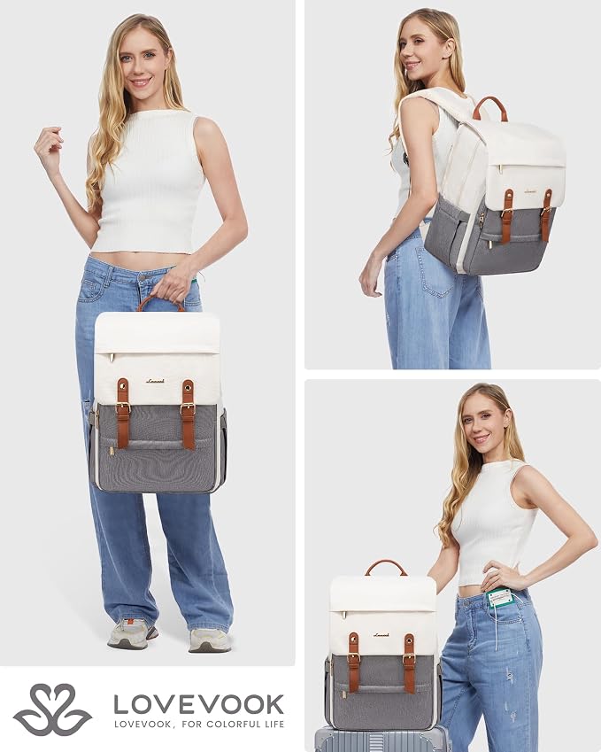 LOVEVOOK Travel Laptop Backpack Purse - Image 6