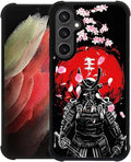 for Samsung Galaxy S23 FE Case, Sakura Japanese Samurai Pattern Graphic Design by FKBRCL4U
