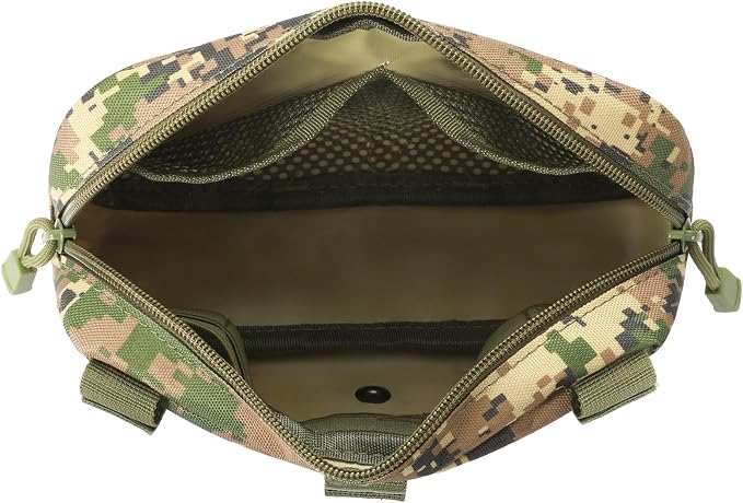 FRTKK Tactical Molle Admin Pouch Utility Laser Cut EDC Tool Pouch Bag - Image 4