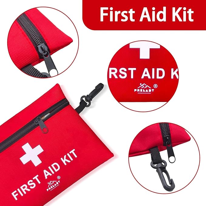 2Pack 152 Piece Small First Aid Kit, Travel Size First Aid Kit TSA Approved - Image 3