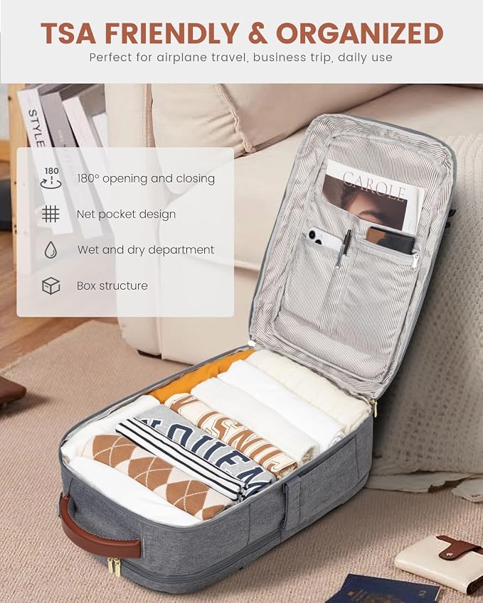 LOVEVOOK Carry On Travel Backpack - Image 3