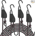 Kayak Straps Tie Downs 4 Pack, Roof Rack Straps Adjustable Ratchet Tie Down by STAYGROW