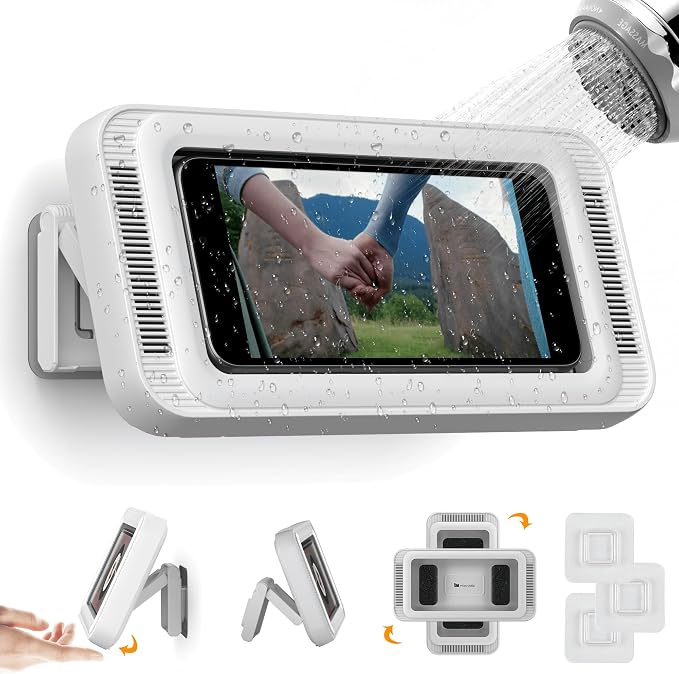 Mistriddle Waterproof Shower Phone Holder by Mistriddle