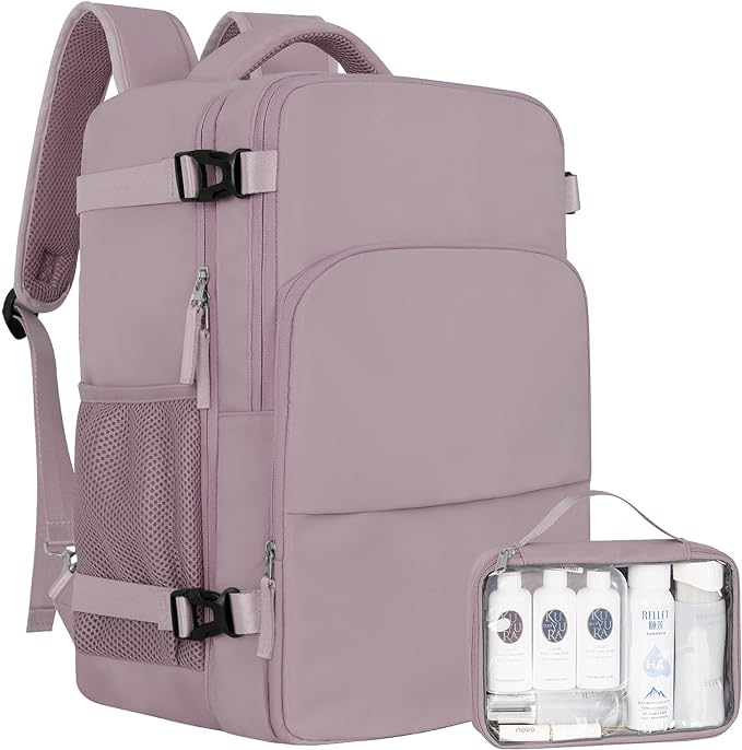 Sinaliy Travel laptop Backpack for Women, Personal Item Size Flight Approved by Sinaliy