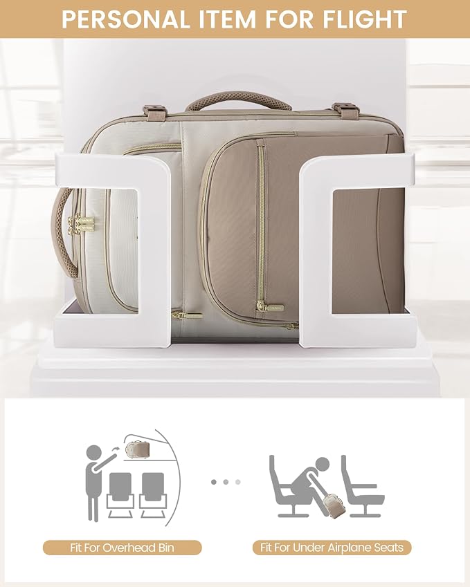 LOVEVOOK Travel Essentials Carry on Backpack 40L Travel Backpack - Image 5