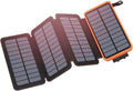 Hiluckey Solar Charger 25000mAh, Outdoor USB C Portable Power Bank by Hiluckey