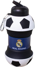 Maccabi ART Real Madrid Clip-On Collapsible 1 Liter, 34 oz. size BPA-Free by MaccabiArt