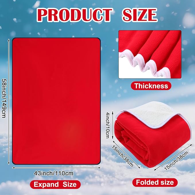 Riakrum 12V Car Heated Blanket for Cold - Image 2