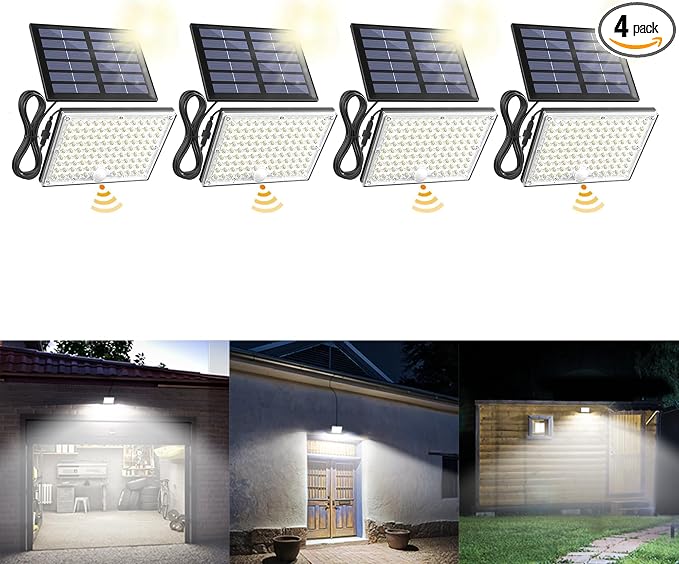 SUPERDANNY Solar Outdoor Flood Lights by SUPERDANNY
