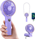 SWEETFULL Handheld Fan, Portable Fan, 5000mAh Rechargeable Battery, 6 Speed Wind by SweetFull%C2%AE