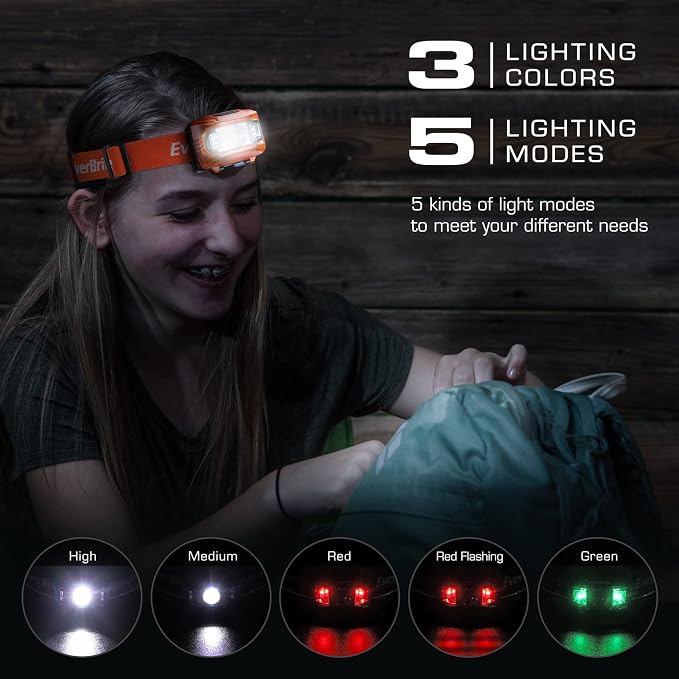 EverBrite Headlamp, 2 Pack Kids Headlamp - Image 2
