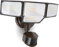 LUTEC 80W 9000LM LED Security Lights Hardwire Motion Sensor Outdoor Lights by LUTEC