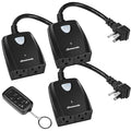 DEWENWILS Outdoor Remote Control Outlet, Weatherproof Wireless Electrical Plug by DEWENWILS