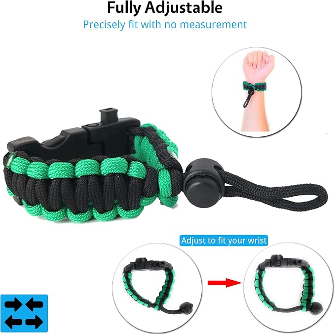 Survival Paracord Bracelet - Image 5