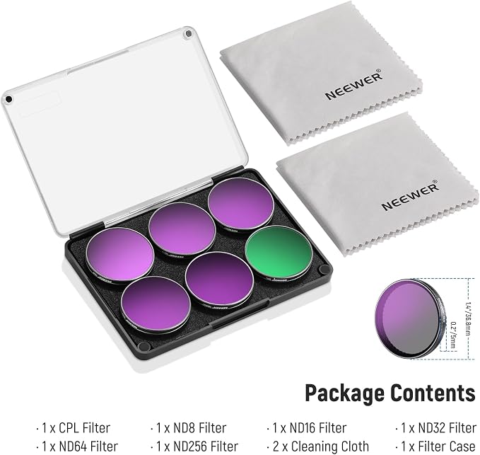 NEEWER ND Filter Set Compatible - Image 8