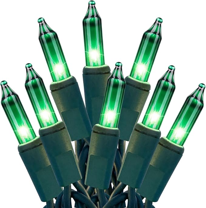 HISHINY Green String Lights 100 Count Mini St. Patrick's Day Decorations Lights by HISHINY