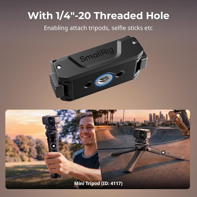 SmallRig Action 6 / Nano Magnetic Quick-Release Adapter Mount - Image 6
