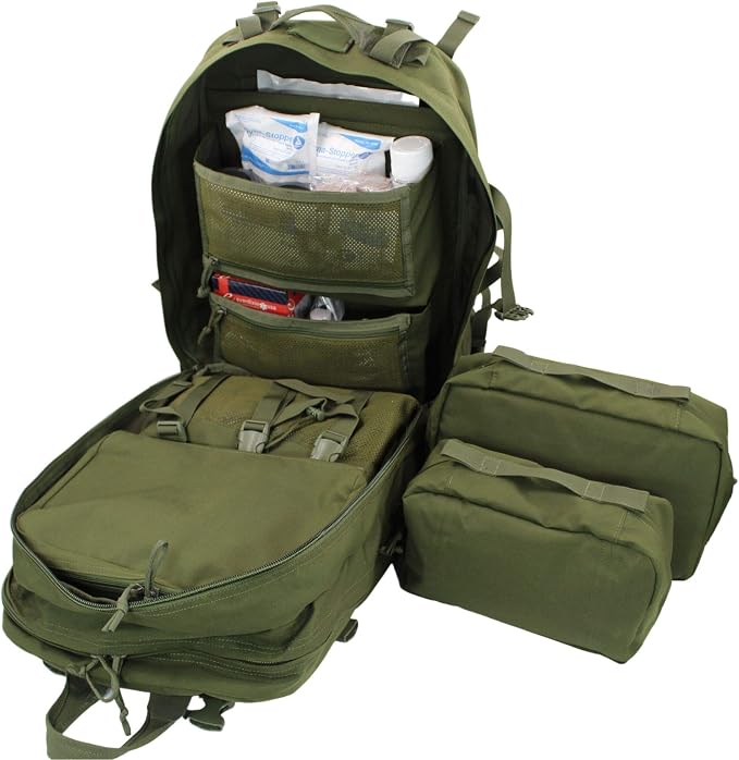 Luminary Stomp Medical Backpack Fully Stocked First Aid Trauma Kit Special - Image 3