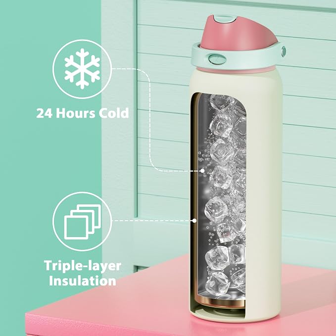 40 oz Insulated Water Bottle - Image 5