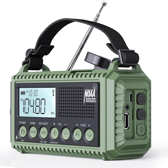 12000mAh Emergency Radio by ROCAM