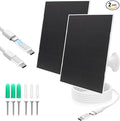 4W Solar Panel for Security Camera, Type C&Micro Solar Panel Charger for by YYTDDUUU