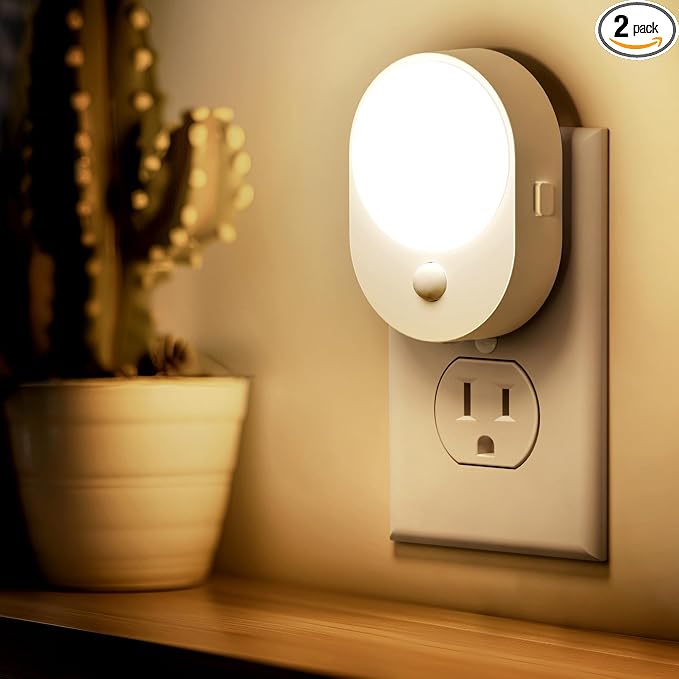 L LOHAS LED Motion Sensor Night Light, Night Lights Plug into Wall, Motion by LLOHASLED