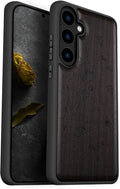 Carveit Wood Case for Galaxy S24 Plus Case Shockproof Protective Cover Unique by Carveit