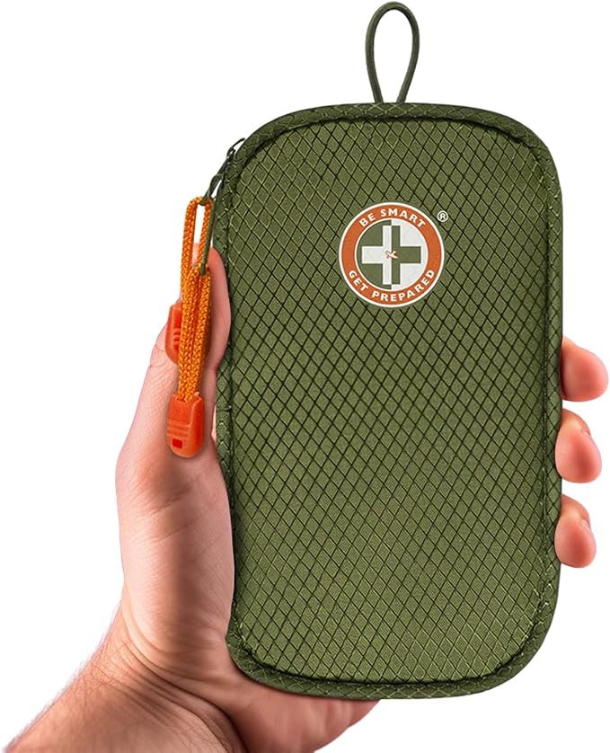 Be Smart Get Prepared's 125 Pieces Travel First aid kit, Carry-on Travel by BeSmartGetPrepared