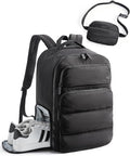 BAGSMART 35L Travel Backpack Women, 17.3 Inch Carry On Backpack Flight Approved by BAGSMART