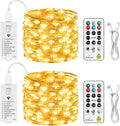 HXWEIYE Rechargeable Fairy Lights by LightUpYourHomewHXWEIYE