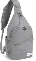 ZOMAKE Sling Bag, Small Crossbody Sling Backpack, Water Resistant Shoulder by ZOMAKE