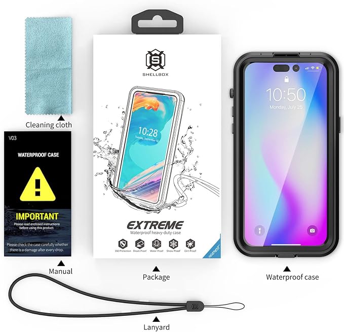 AICase for iPhone 14 Pro Max Case Waterproof, Compatible - Image 7