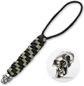 M-Tac Skull Knife Lanyard with Bead – Paracord Lanyard by M-Tac