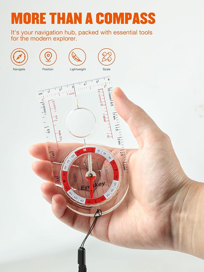 Eyeskey Advanced Orienteering Compass - Image 4