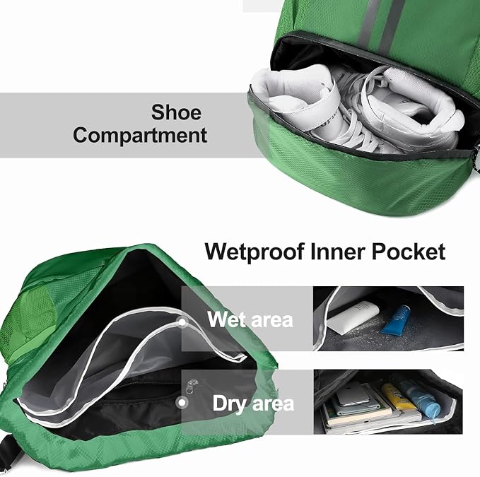 Hoedia Sports Drawstring Backpack - Image 4