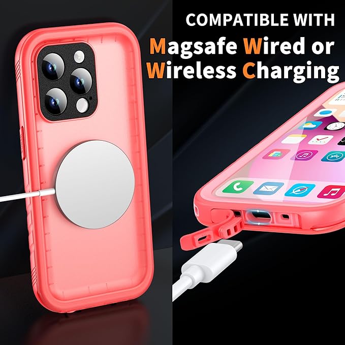 Cozycase Compatible with iPhone 13 Pro Max Waterproof Case - Image 6