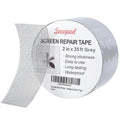 Secopad Grey Window Screen Repair Tape, 2IN X 35FT Screen Repair Kit by Secopad
