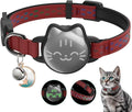 Waterproof Airtag 2nd & 1st Cat Collar, Breakaway Cat Airtag Collar by typecase