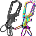 Kivssi Heavy duty metal keychains, Carabiner clip Car key chains, Fashion by Unknown