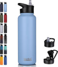 HASLE OUTFITTERS 40oz Stainless Steel Water Bottle, Vacuum Insulated Double by HASLEOUTFITTERS