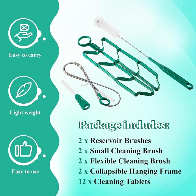 Patelai 2 Set 8 in 1 Hydration Bladder Cleaning Kit Includes 3 Different - Image 6